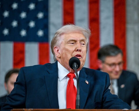 Trump uses longest-ever State of the Union to try to convince voters that US is 'winning so much'