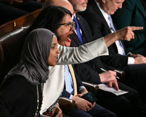 ‘You have killed Americans’: Ilhan Omar tries to shout down Trump’s immigration attacks