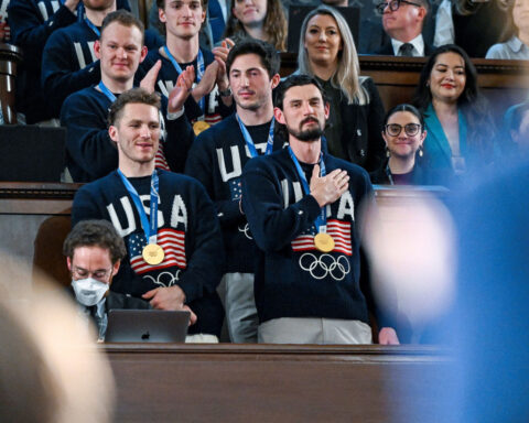 Trump skates on Team USA’s hockey wins during State of the Union address