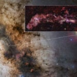 Swirling beauty of the Milky Way galaxy's heart is captured in a new telescope picture