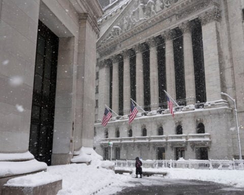 Nvidia and other tech stocks lead Wall Street higher