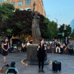 The father of a US-based Hong Kong activist is sentenced to 8 months under national security law