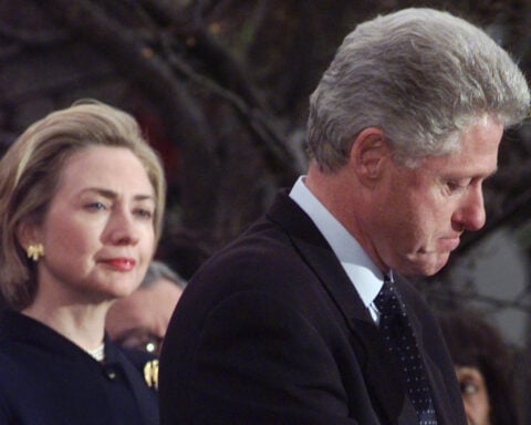 Bill and Hillary Clinton, battle-tested, gear up for another Washington fight