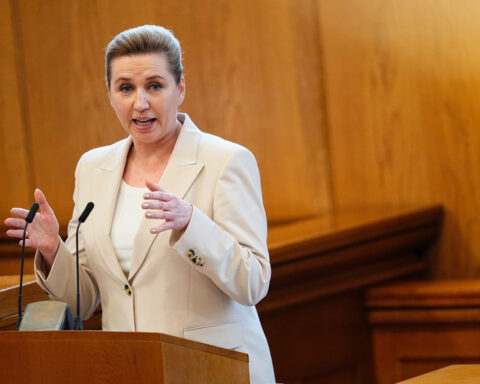 Danish prime minister calls a parliamentary election on March 24
