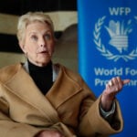 UN World Food Program head Cindy McCain says she will step down for health reasons