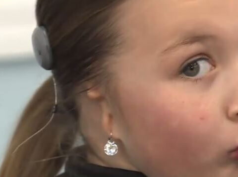 This 8-year-old was born deaf, but thanks to new hearing technology, is able to follow her passion for dance