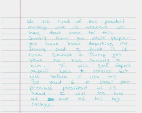 Wisconsin man gets 16½ years in prison for forging threats against Trump in a deportation scheme