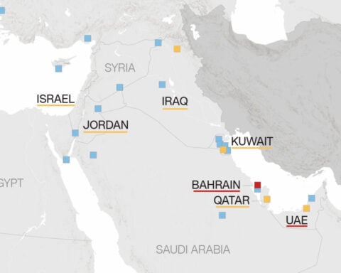 Visualizing the US-Israeli attack on Iran and retaliation in maps and charts