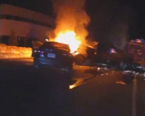 Body camera video shows Massachusetts police officer save 78-year-old man from burning truck