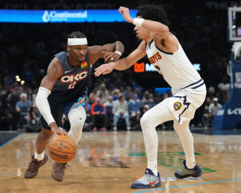 Tempers flare between Nuggets and Thunder as Dort is ejected after fouling Jokic