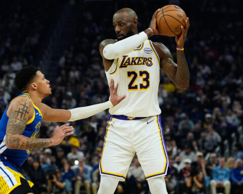 LeBron James' 11-year-old daughter Zhuri has a fun shootaround with father before game with Warriors