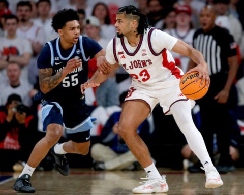 Zuby Ejiofor has triple-double as No. 15 St. John's bounces back with 89-57 rout of Villanova