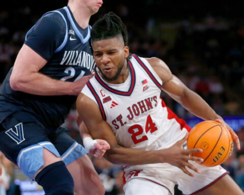 Zuby Ejiofor has triple-double for No. 15 St. John's against Villanova