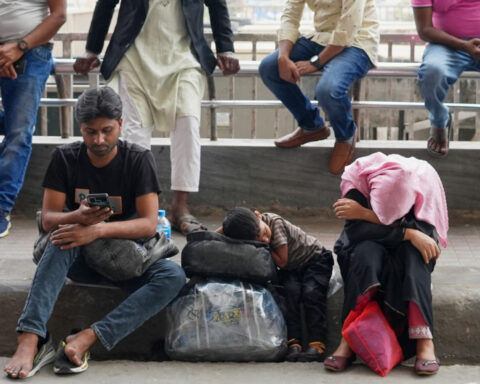 Stranded travelers scramble to make new connections as war shuts much of Middle East to air travel