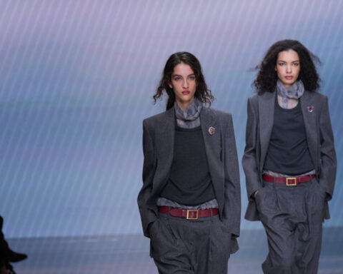 Silvana Armani honors a fashion dynasty with fluid, essential collection during Milan Fashion Week