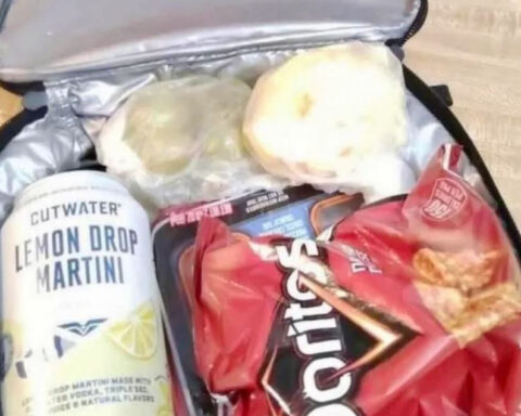 Police warning parents after martini found in student's lunchbox: "That is NOT Apple Juice"