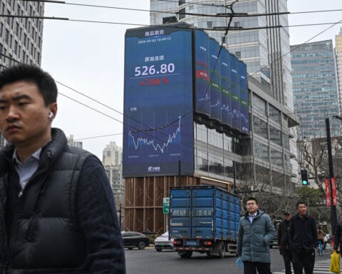 Stocks fall and oil surges as war with Iran spreads