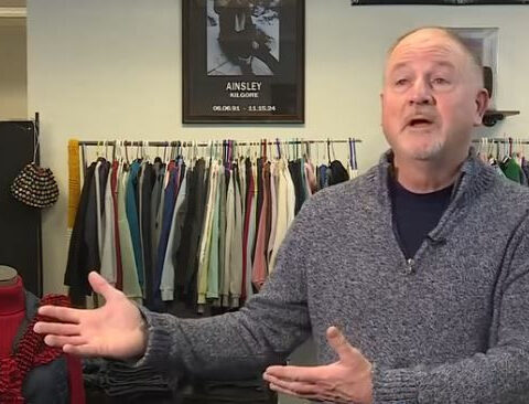 Man honoring daughter's legacy with free clothing closet