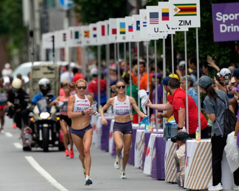 US half marathon women's leaders guided off course in error. One asks officials to 'make it right'