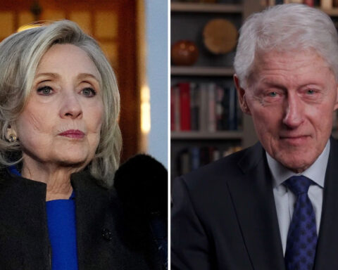 Epstein deposition videos show Hillary Clinton in heated moments with lawmakers, Bill Clinton addressing hot tub photo