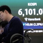 Asian shares are mostly lower as investors focus on the Iran war's impact on energy supplies