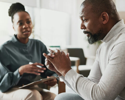 Formerly incarcerated Black men say they’re ‘doing OK’ while trying to cope with depression and PTSD