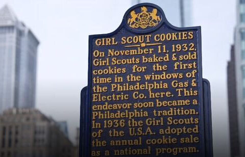 Corner where Girl Scout cookies began marks legacy of a nationwide fundraiser