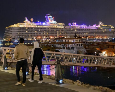 Parties and missile threats: On board a cruise ship stuck in the Middle East crisis zone