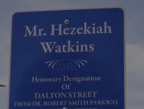 Street renamed in honor of Hezekiah Watkins, youngest Freedom Rider