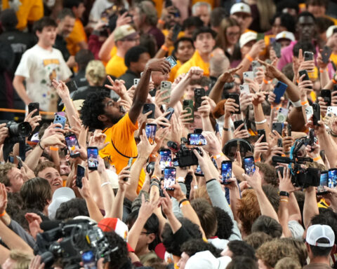 Arizona State beats No. 14 Kansas 70-60 in Hurley's potential home finale