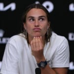 Top-ranked tennis player Aryna Sabalenka announces engagement to Georgios Frangulis