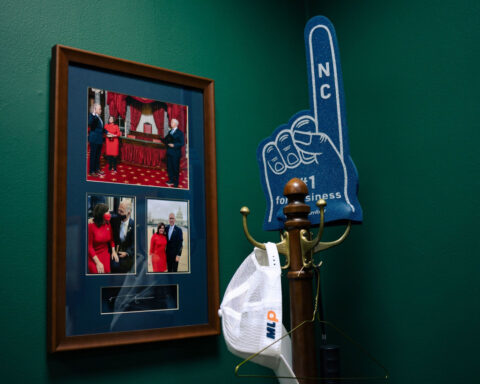 ‘I’m not grouchy, I’m just optimizing’: Thom Tillis doesn’t want to hear he’s not doing enough to challenge Donald Trump