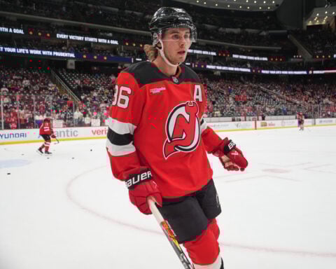 Jack Hughes and the Devils deal the Panthers' playoff hopes another blow by beating them 5-1