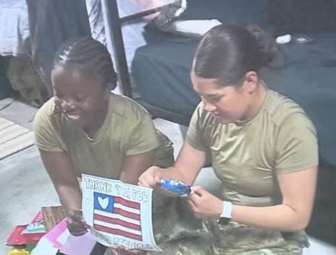 'They're giving up their lives for us'; Nonprofit supports troops with care packages amid Middle East conflict