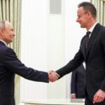 Putin hosts Hungary's foreign minister for energy supply talks as war in Mideast causes disruptions