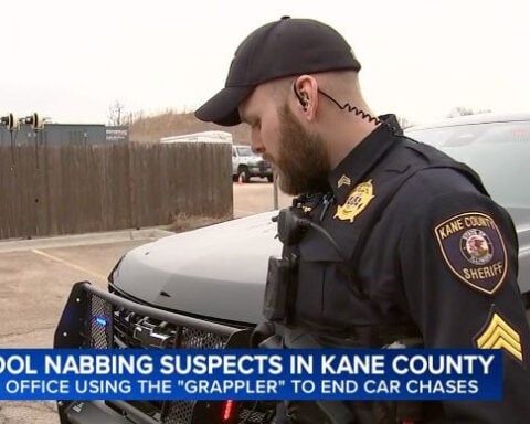 Deputy uses new Grappler tool to end car pursuit in Illinois