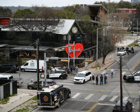 Newly released video reveals panic and chaos during Austin mass shooting as investigation into terror link continues