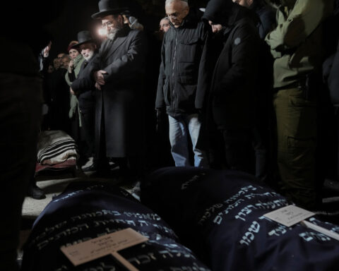 Israeli family who buried 3 of their children after missile attack clings to faith