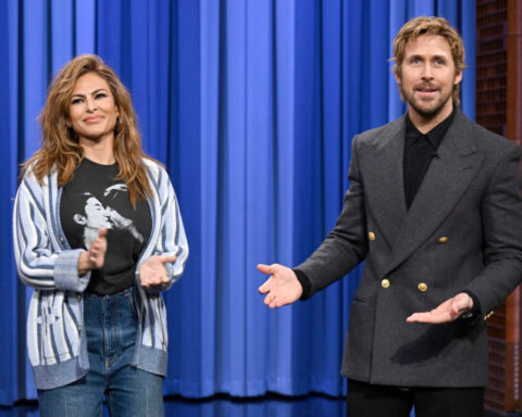 Eva Mendes gets birthday surprise from Ryan Gosling — on national TV