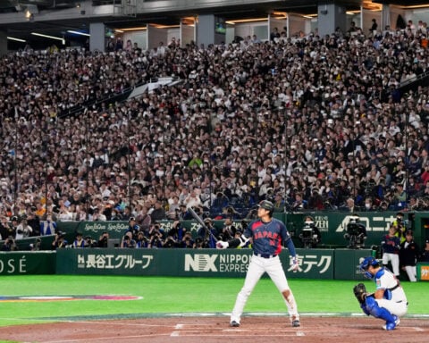 Shohei Ohtani hits a grand slam at the World Baseball Classic after putting on a show in BP