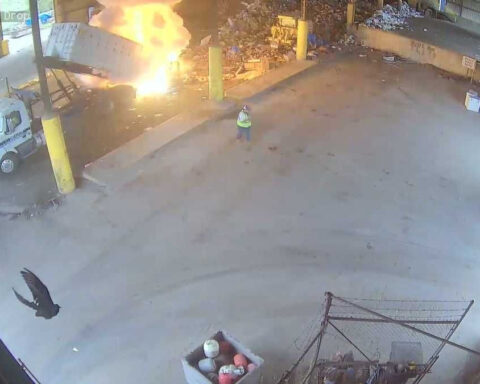 Two charged for hazmat explosion at waste facility