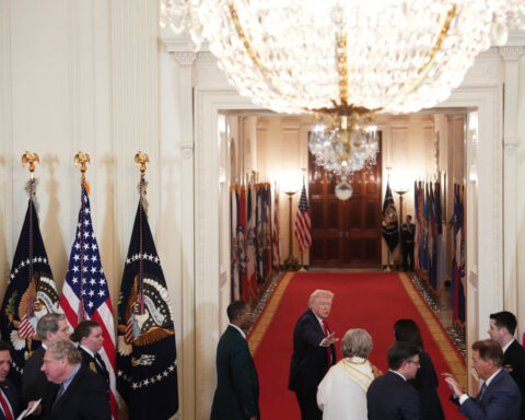 Dealing with Iran war is 'easy,' Trump says. College athlete pay? Not so much