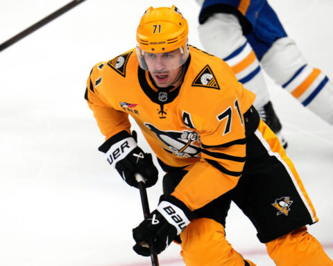 Penguins' Evgeni Malkin suspended 5 games by NHL for slashing Sabres' Rasmus Dahlin