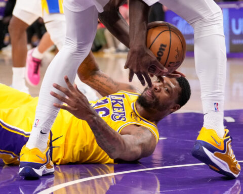 Luka Doncic scores 44 points in 3 quarters to lead Lakers past Pacers 128-117 without LeBron