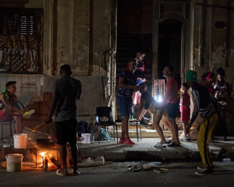 Cuba says crews repaired a large power plant that caused a massive outage