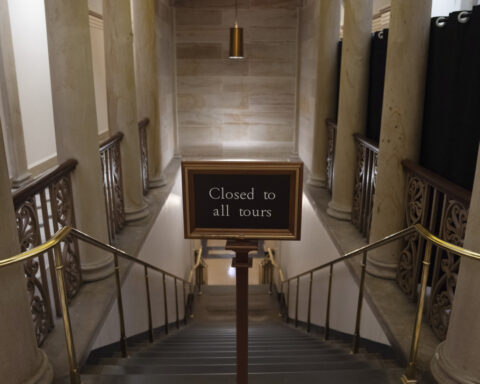 Jan. 6 plaque honoring police officers is now displayed at the Capitol after a 3-year delay