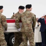 Six US troops killed in Iran war brought home in dignified transfer