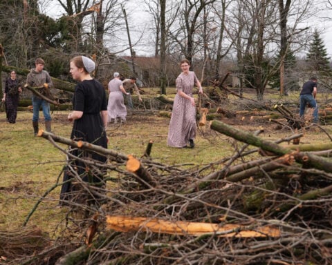 Authorities search debris after suspected tornadoes kill 6 in Michigan, Oklahoma