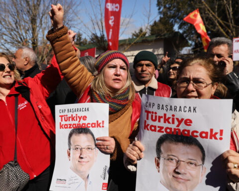 Jailed Istanbul mayor goes on trial in huge corruption case slammed by supporters as political