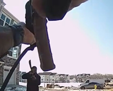 Bodycam footage shows deputies killing man charging with machete